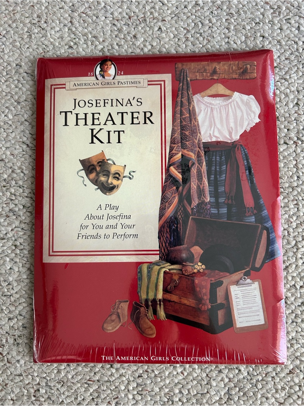 American Girl Josefina's Theater Kit - Red Cover